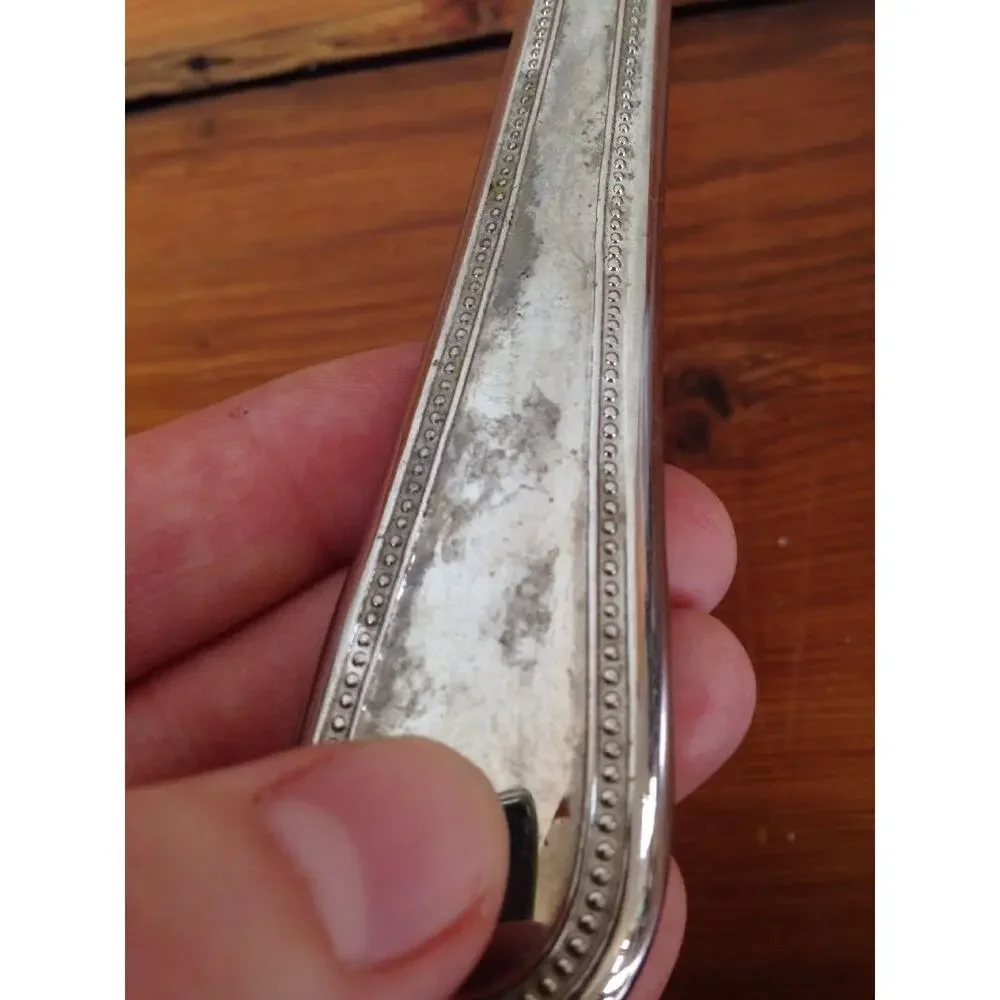 Vintage Antique Silverplate Art Nouveau Style Wedding Cake Pie Server Slicer